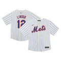 Francisco Lindor New York Mets Toddler Jersey - White
