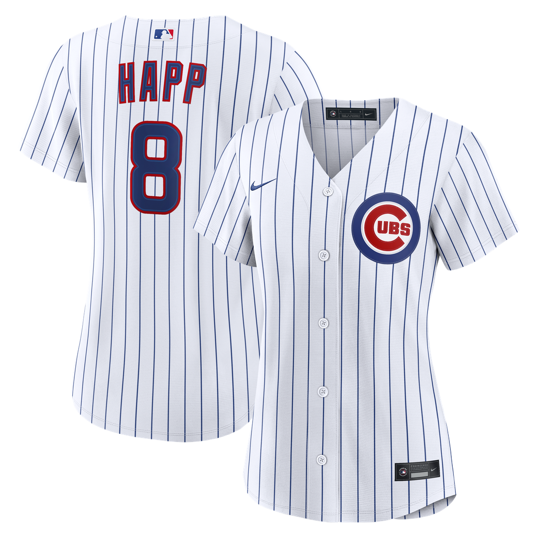 Ian Happ Chicago Cubs Women's Home Jersey - White
