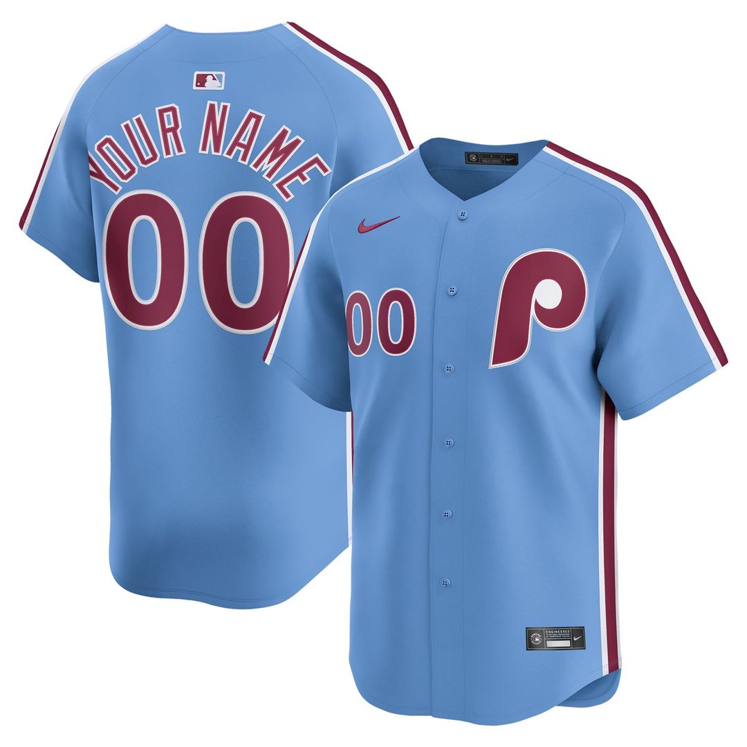 Philadelphia Phillies Home Limited Custom Jersey - White