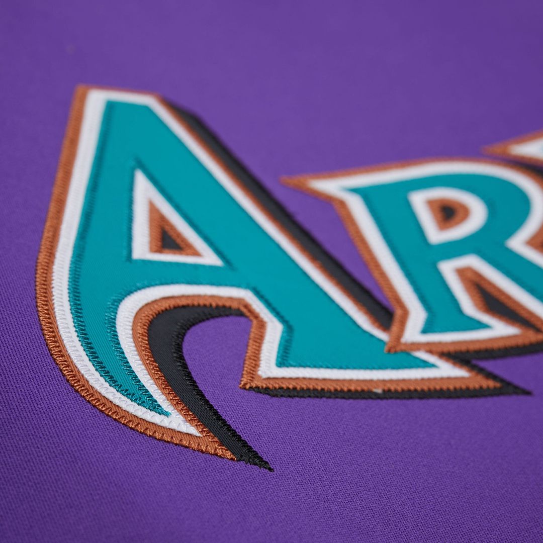 Randy Johnson Arizona Diamondbacks 2000 Throwback Jersey - Purple