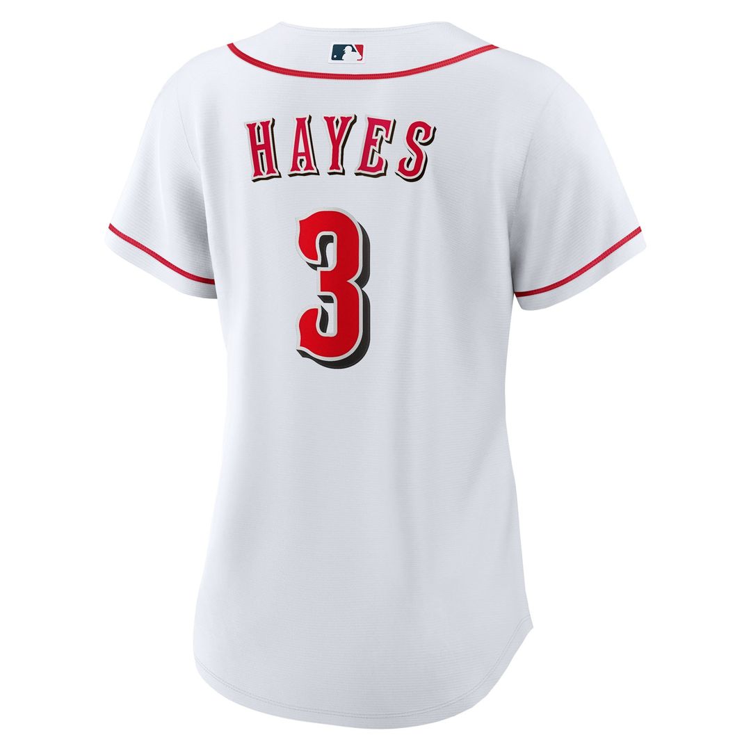 Ke'Bryan Hayes Cincinnati Reds Women's Home Jersey - White