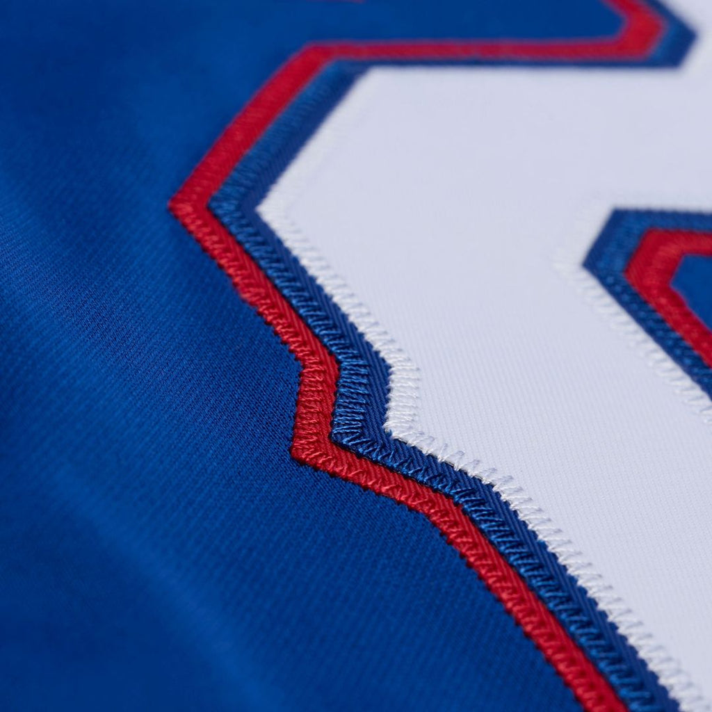 Adrian Beltre Texas Rangers Cooperstown Mesh Batting Practice Button-Up Jersey - Royal