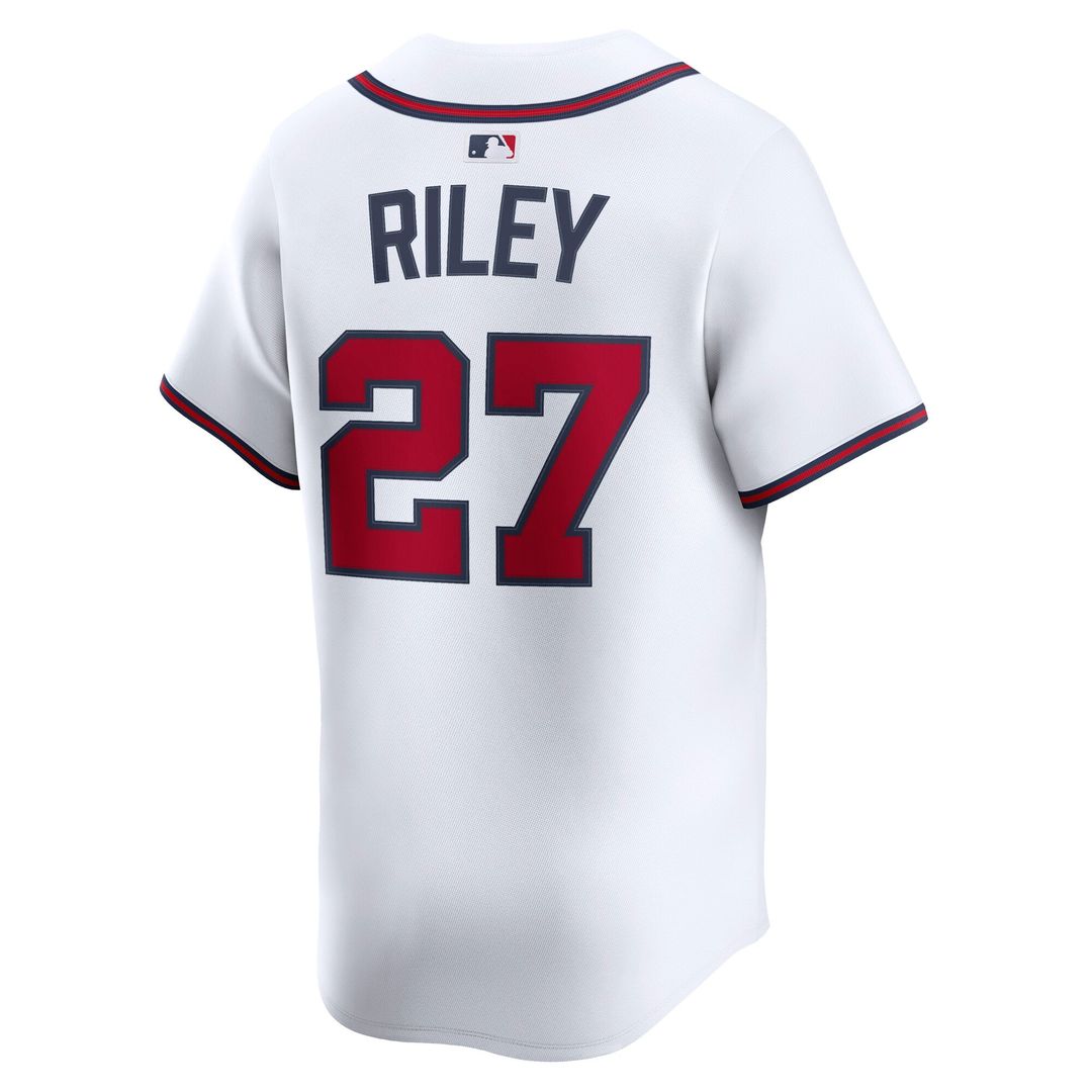 Austin Riley Atlanta Braves Home Jersey - White