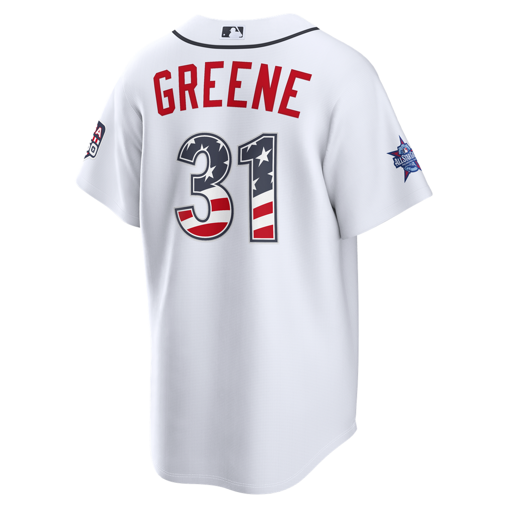 2026 All-Star Edition Stars & Stripes Detroit Tigers Riley Greene White Jersey