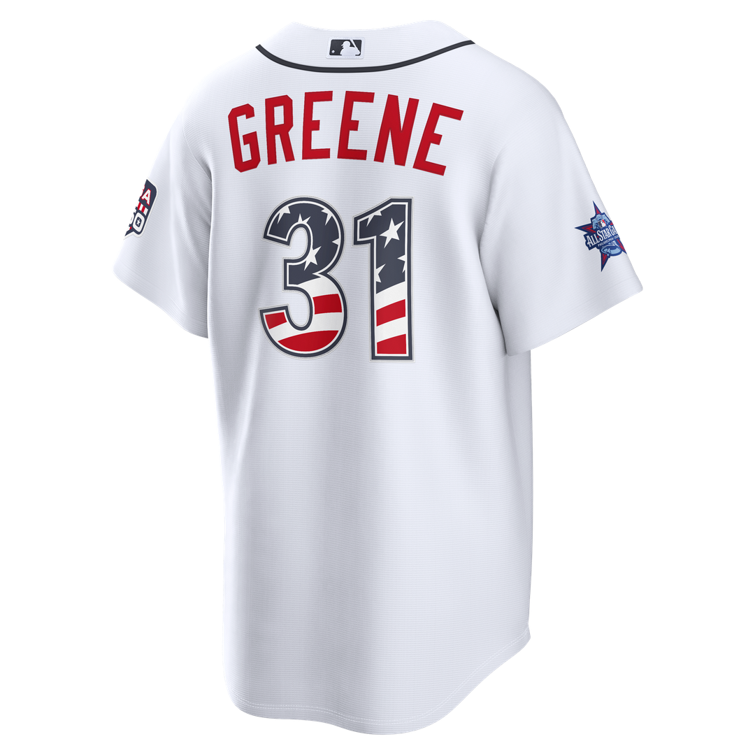 2026 All-Star Edition Stars & Stripes Detroit Tigers Riley Greene White Jersey