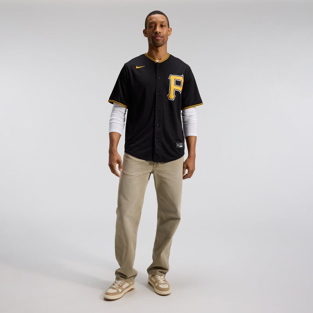 Pittsburgh Pirates Home Replica Team Jersey - White