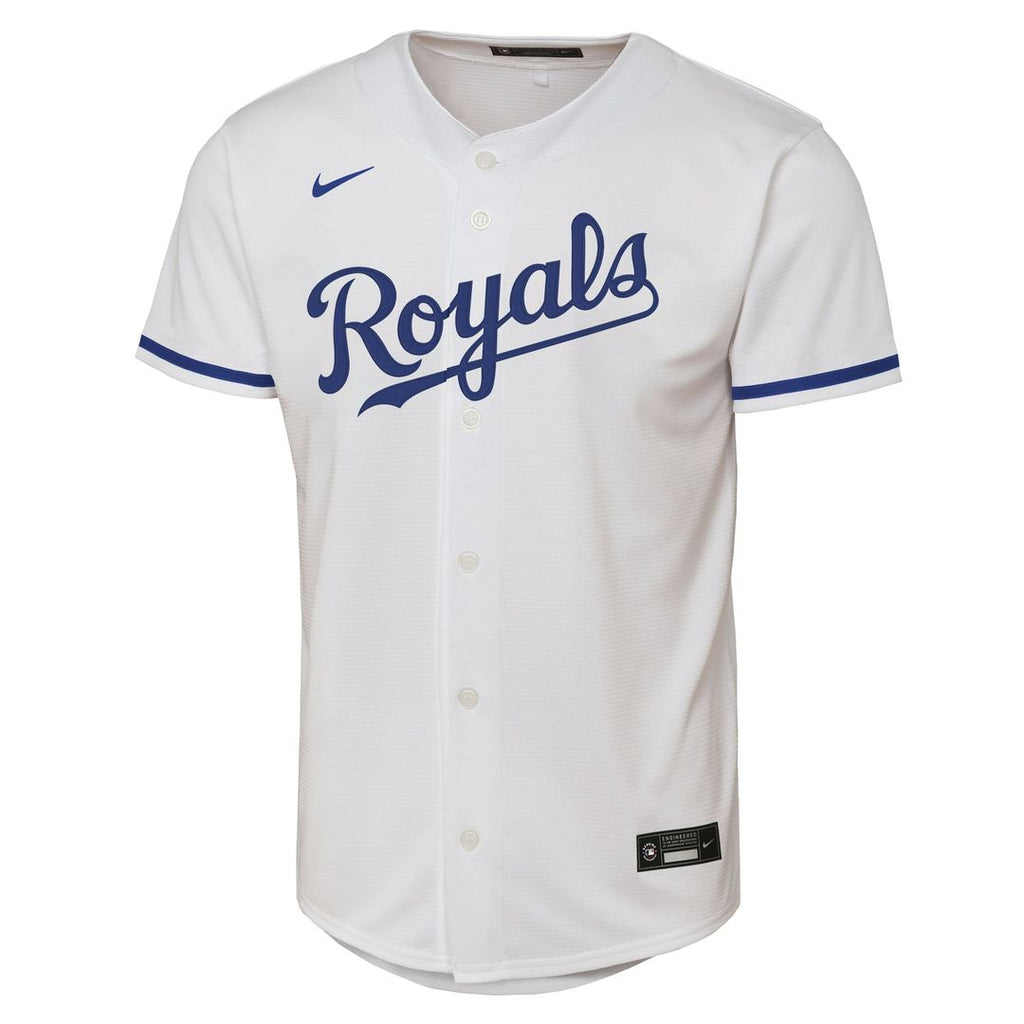 Bobby Witt Jr. Kansas City Royals Youth Home Replica Player Jersey - White