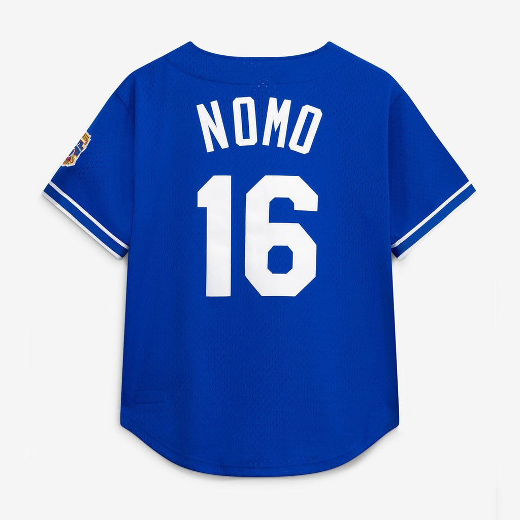 Hideo Nomo Los Angeles Dodgers Big & Tall Mesh Jersey - Royal