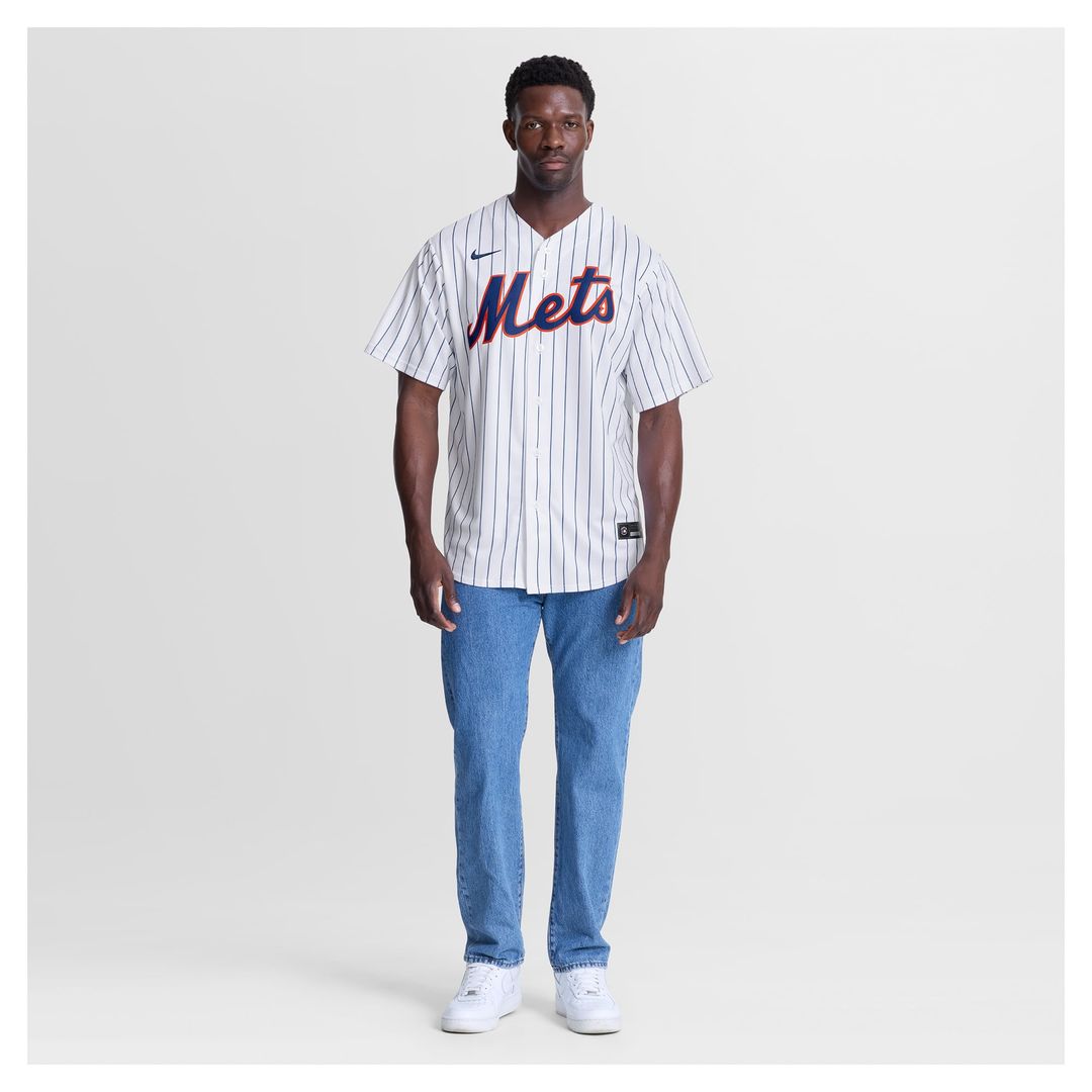 Nolan McLean New York Mets Home Jersey - White