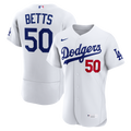 Mookie Betts Los Angeles Dodgers Home Jersey - White