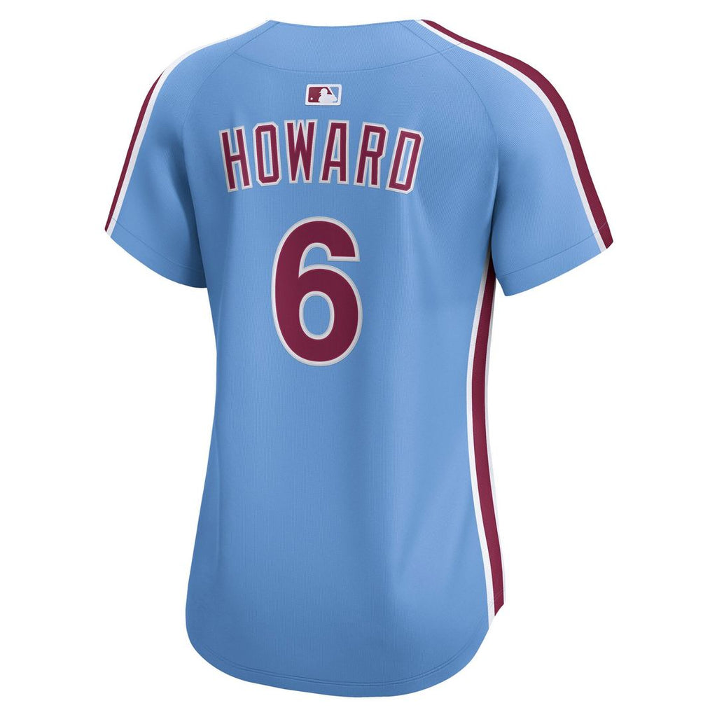 Ryan Howard Philadelphia Phillies Women's Jersey - White