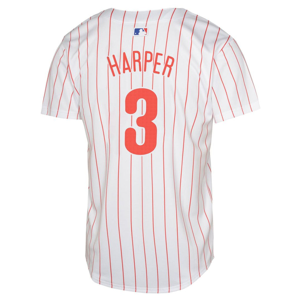 Bryce Harper Philadelphia Phillies Youth Jersey - White