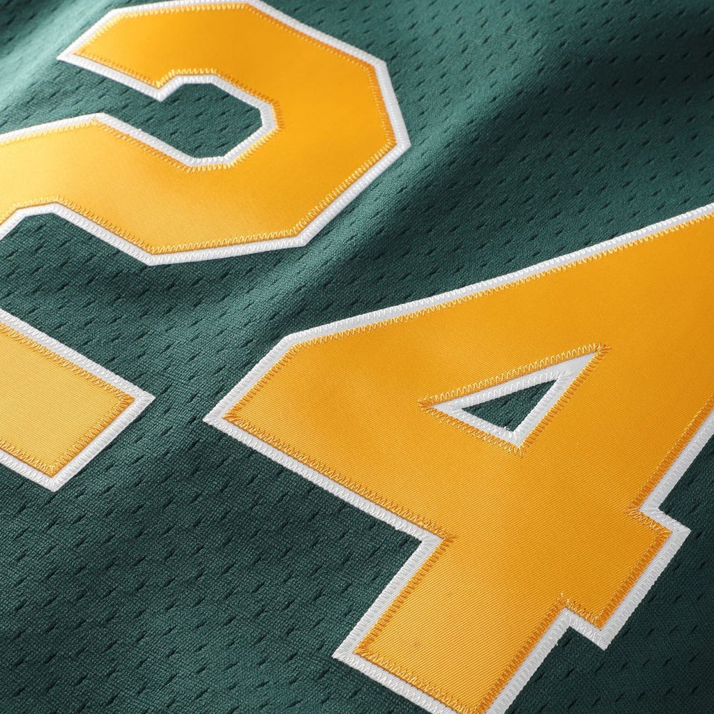 Rickey Henderson Athletics Authentic Jersey - Green