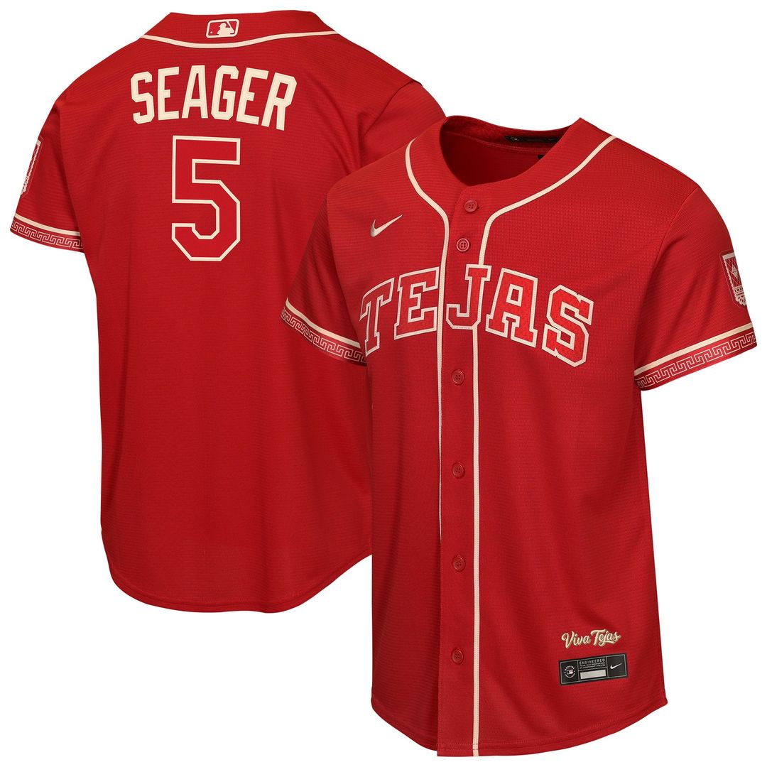 Corey Seager Texas Rangers Youth 2026 Jersey - Red