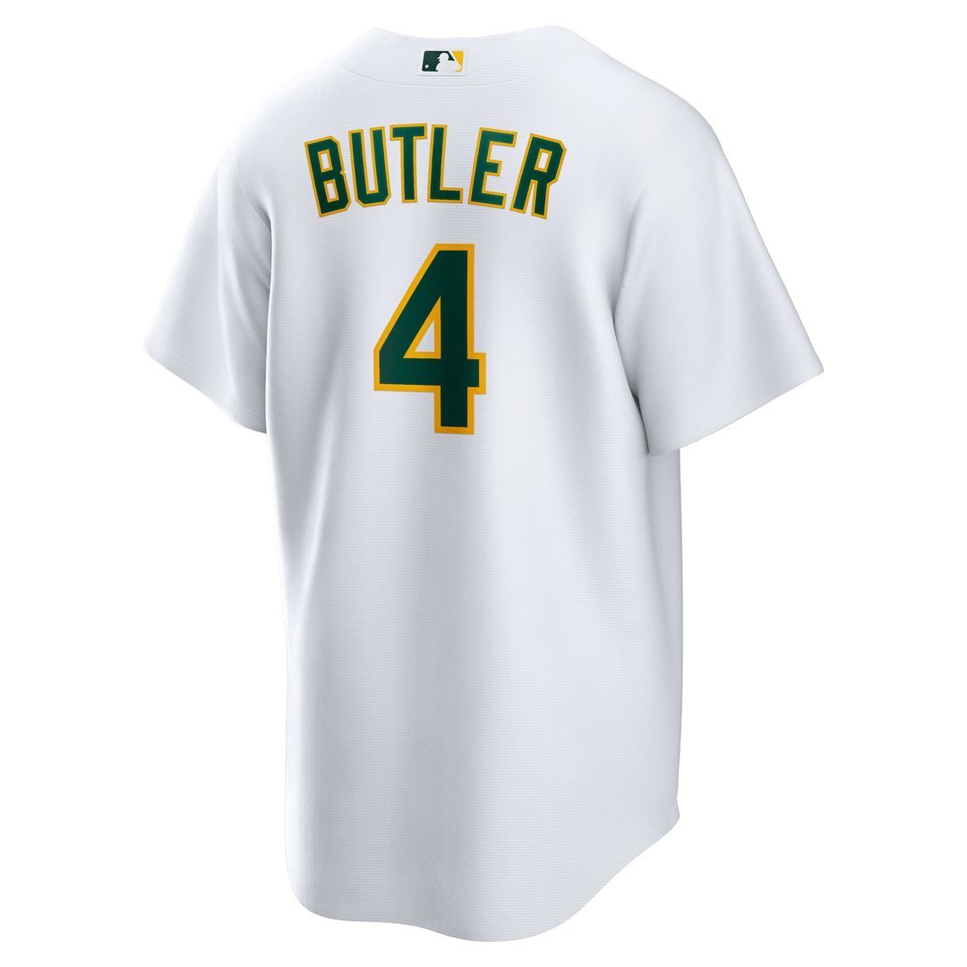 Lawrence Butler Athletics Home Jersey - White