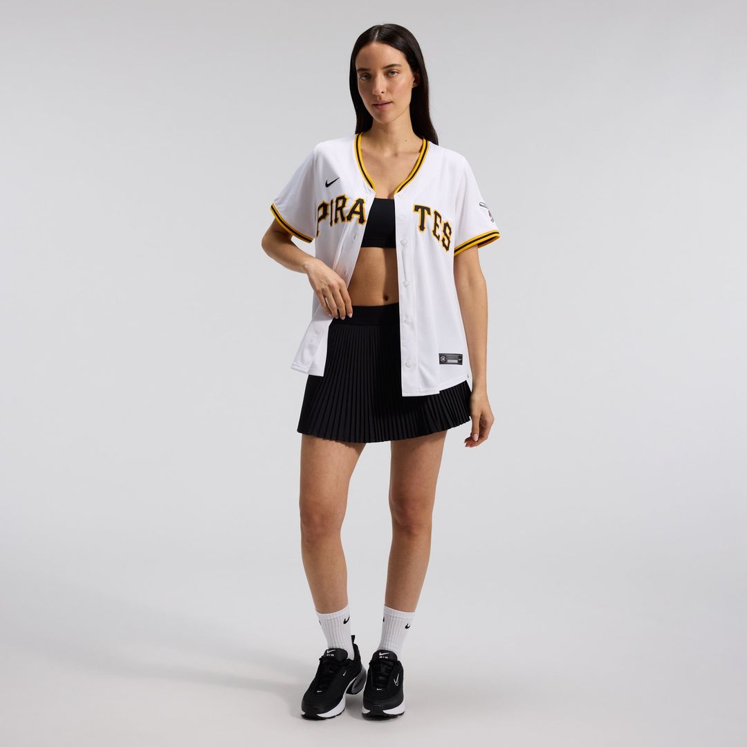 Pittsburgh Pirates Women's Home Jersey - White