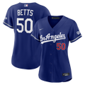 Mookie Betts Los Angeles Dodgers Women's Alternate Jersey - Royal