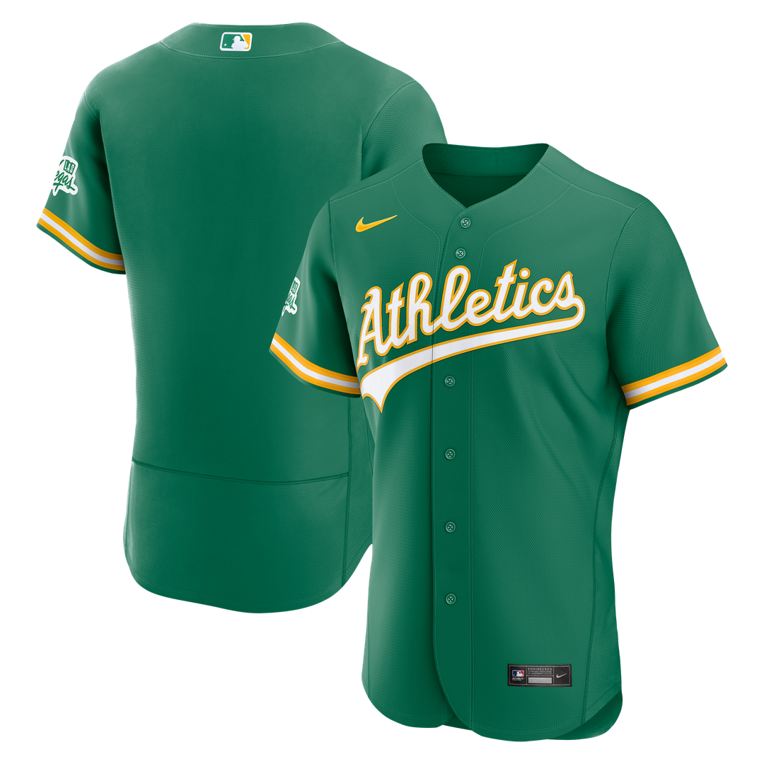 Athletics Alternate Sponsor Patch Jersey - Green