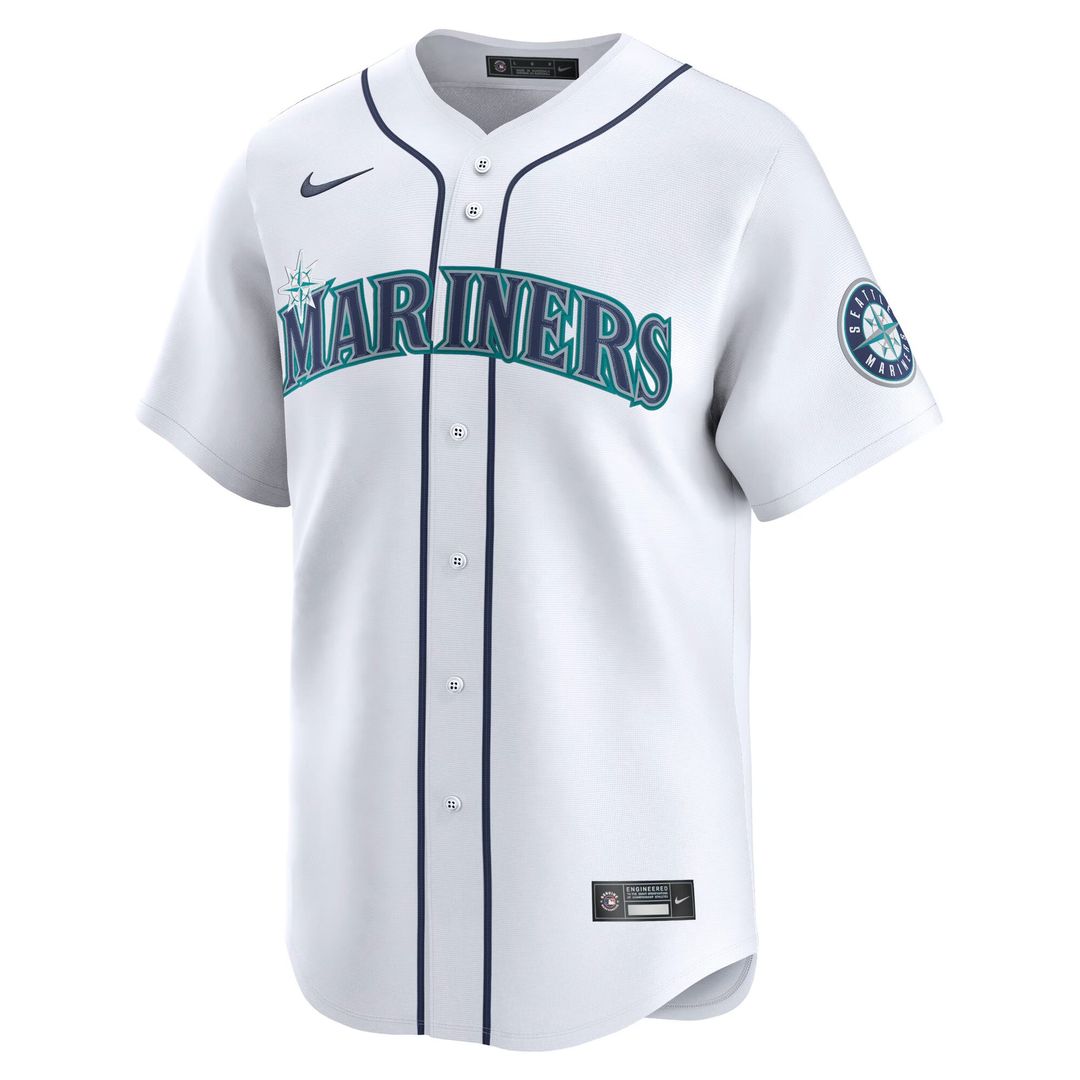 Cal Raleigh Seattle Mariners Home Jersey - White