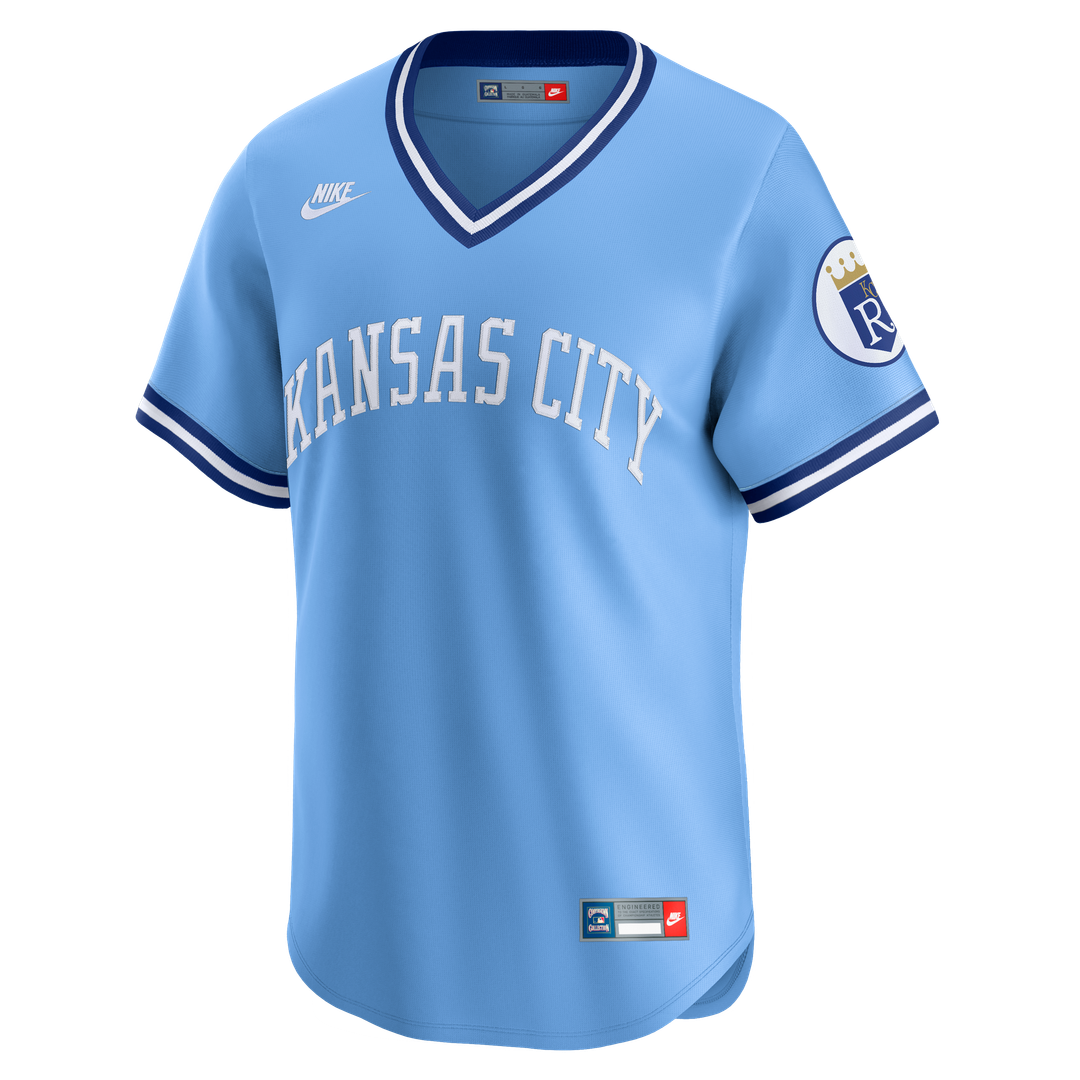 Bo Jackson Kansas City Royals Throwback Jersey - Light Blue