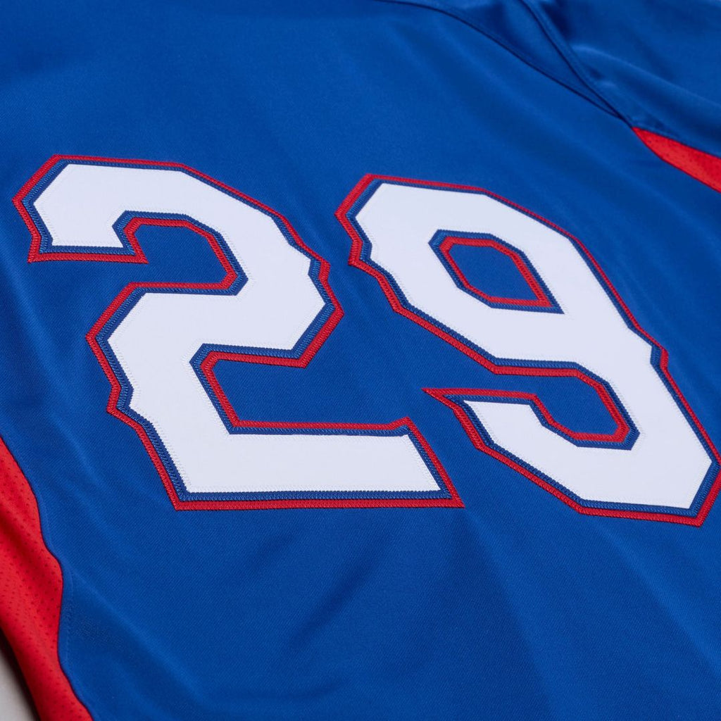Adrian Beltre Texas Rangers Cooperstown Mesh Batting Practice Button-Up Jersey - Royal