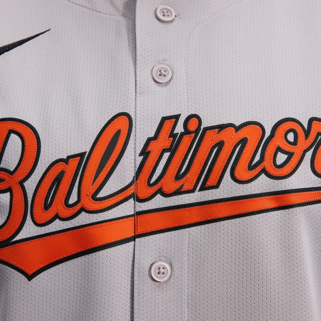 Baltimore Orioles Road Jersey - Gray