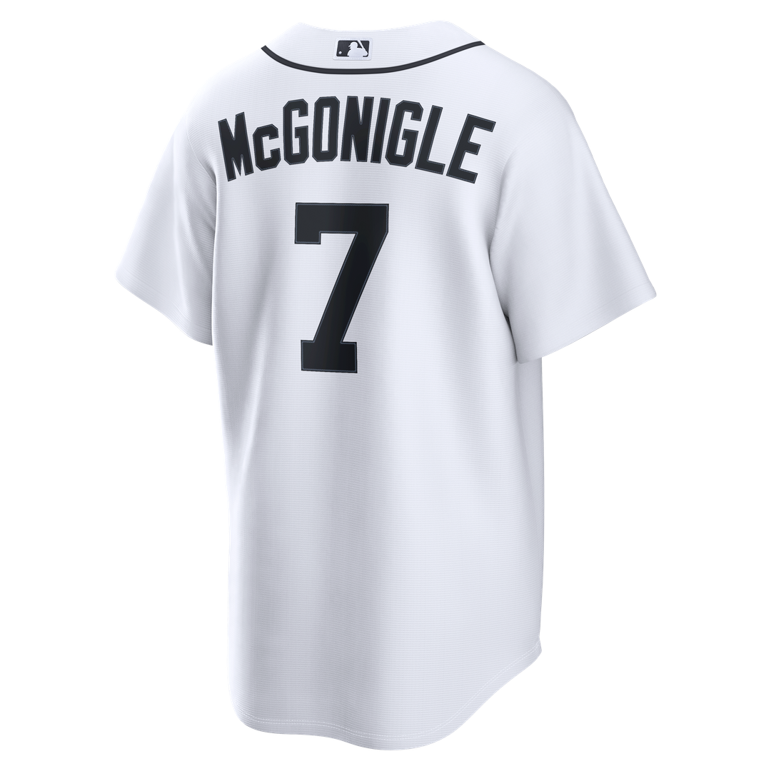 Kevin McGonigle Detroit Tigers Home Jersey - White