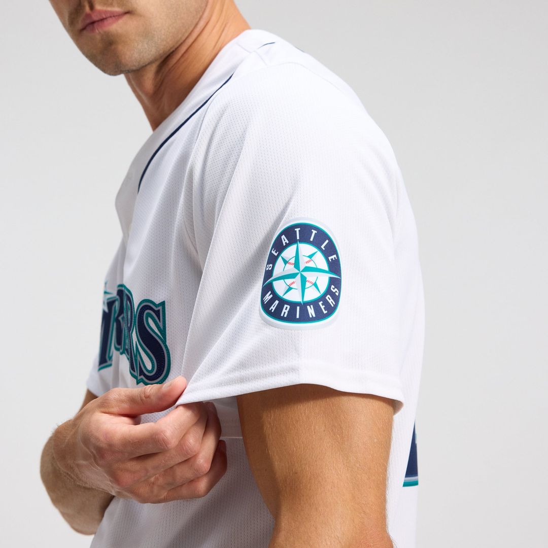 Cal Raleigh Seattle Mariners Home Jersey - White