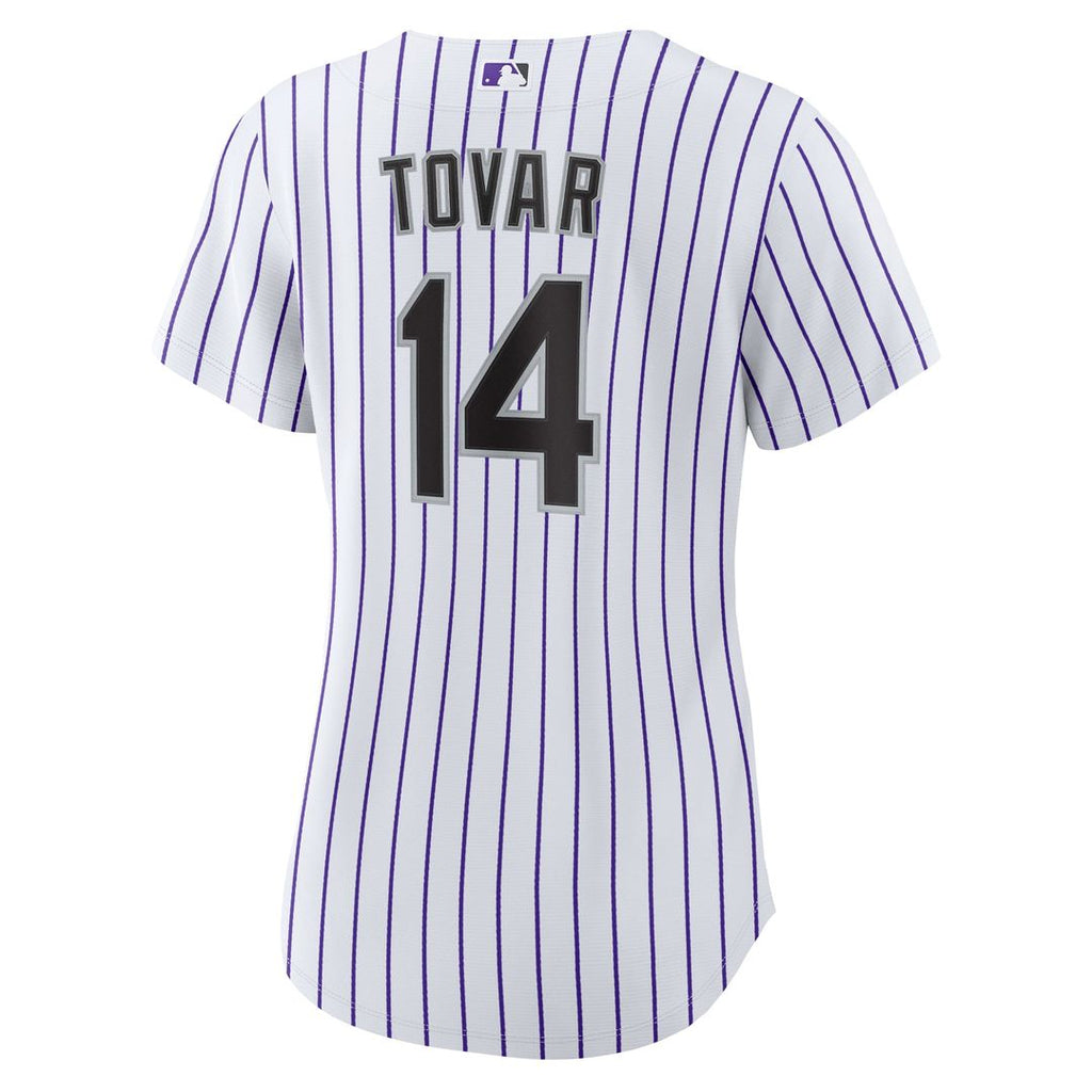 Ezequiel Tovar Colorado Rockies Women's Home Jersey - White