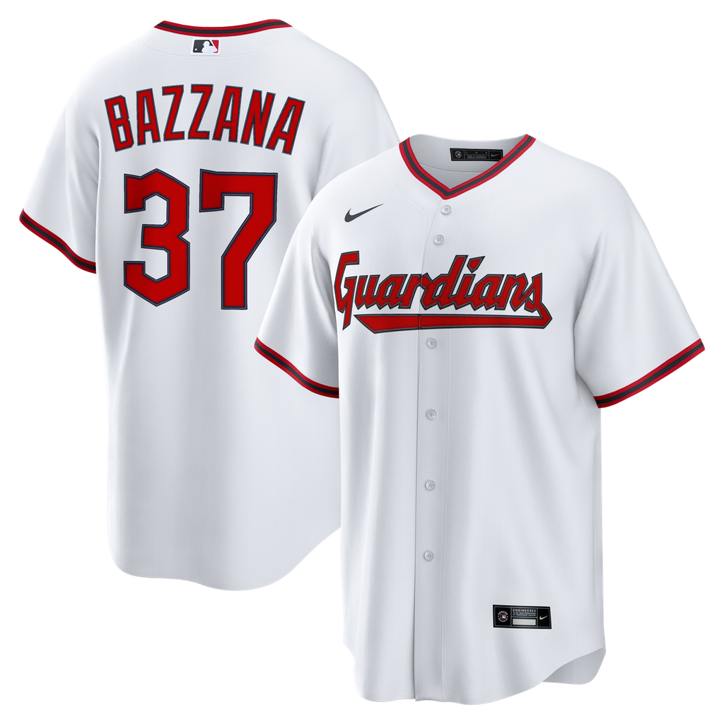 Travis Bazzana Cleveland Guardians Home Jersey - White