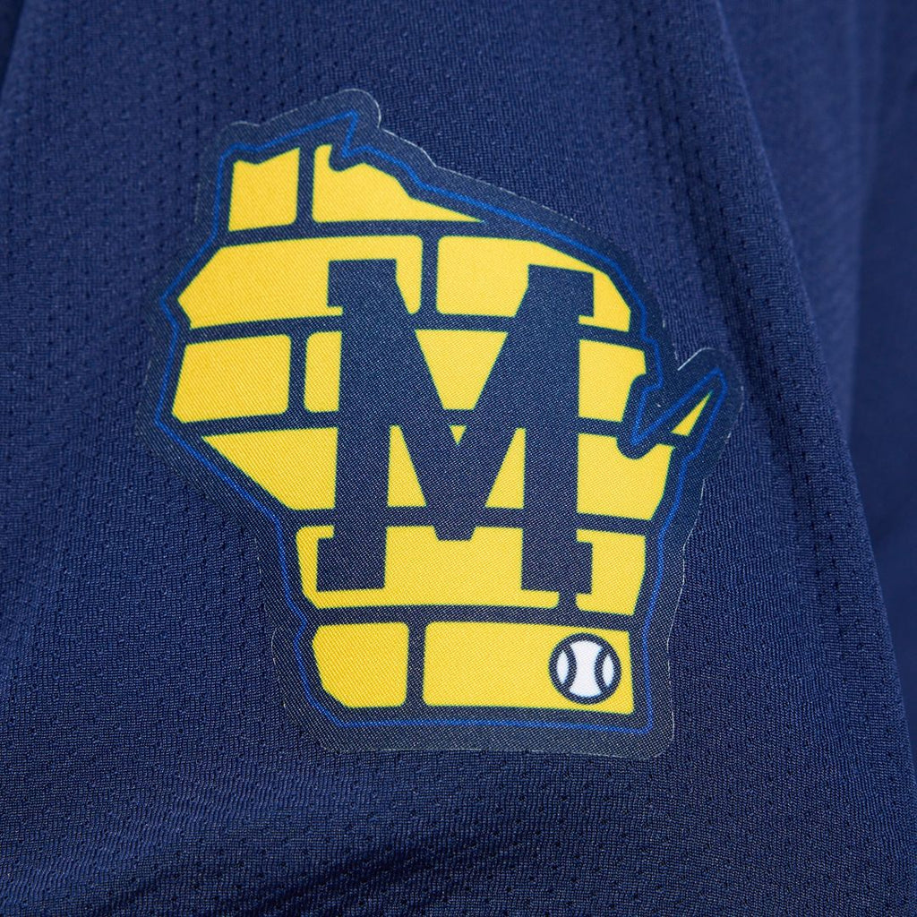 Christian Yelich Milwaukee Brewers Alternate Jersey - Navy