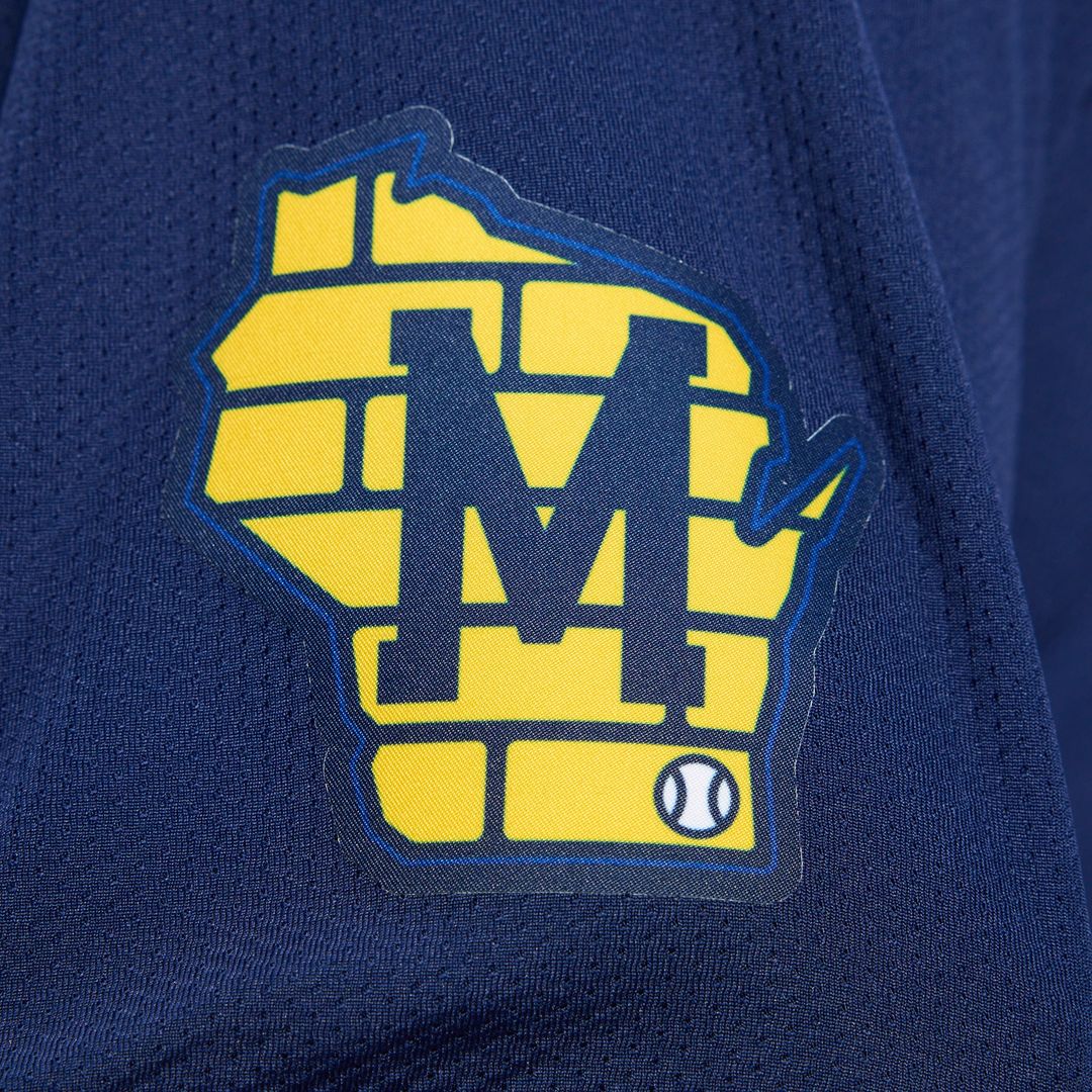 Christian Yelich Milwaukee Brewers Alternate Jersey - Navy
