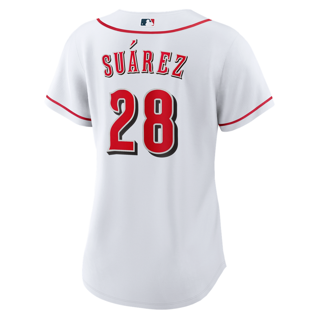 Eugenio Suárez Cincinnati Reds Women's Home Jersey - White