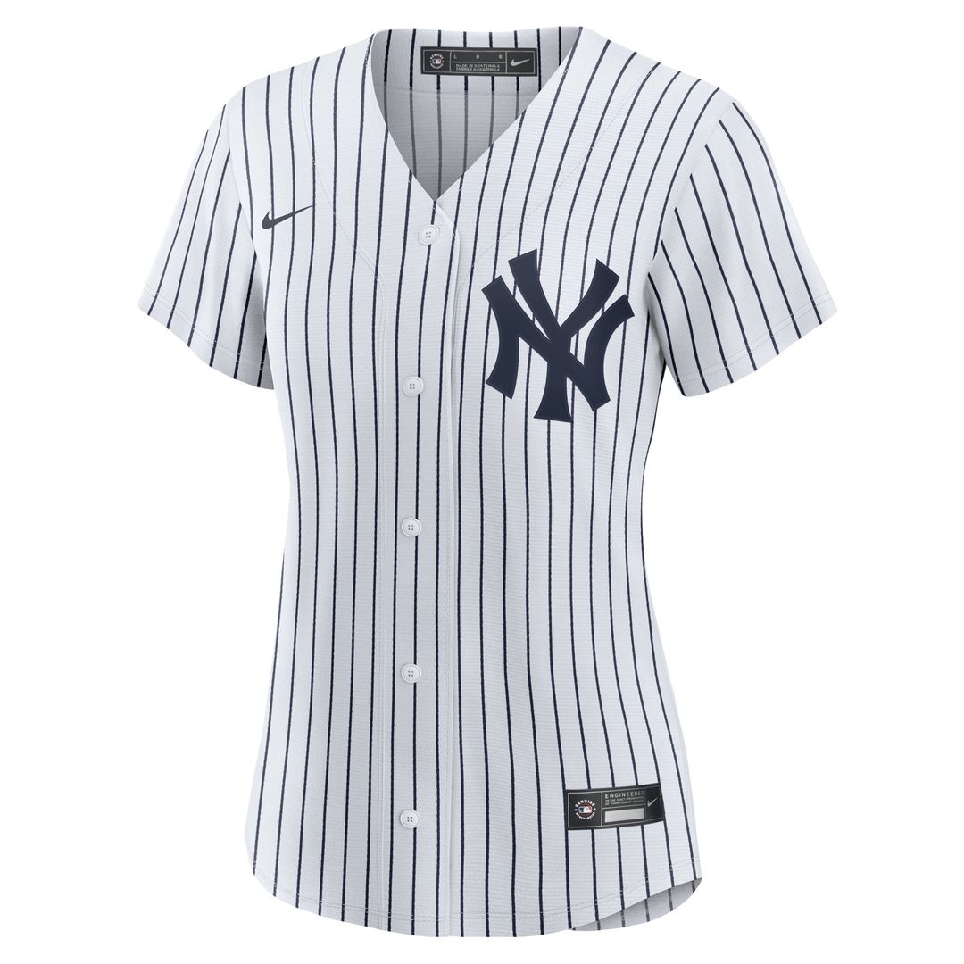 New York Yankees Women's #1 Bride Home Jersey - White