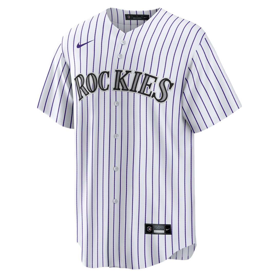 Todd Helton Colorado Rockies Home Retired Player Jersey - White