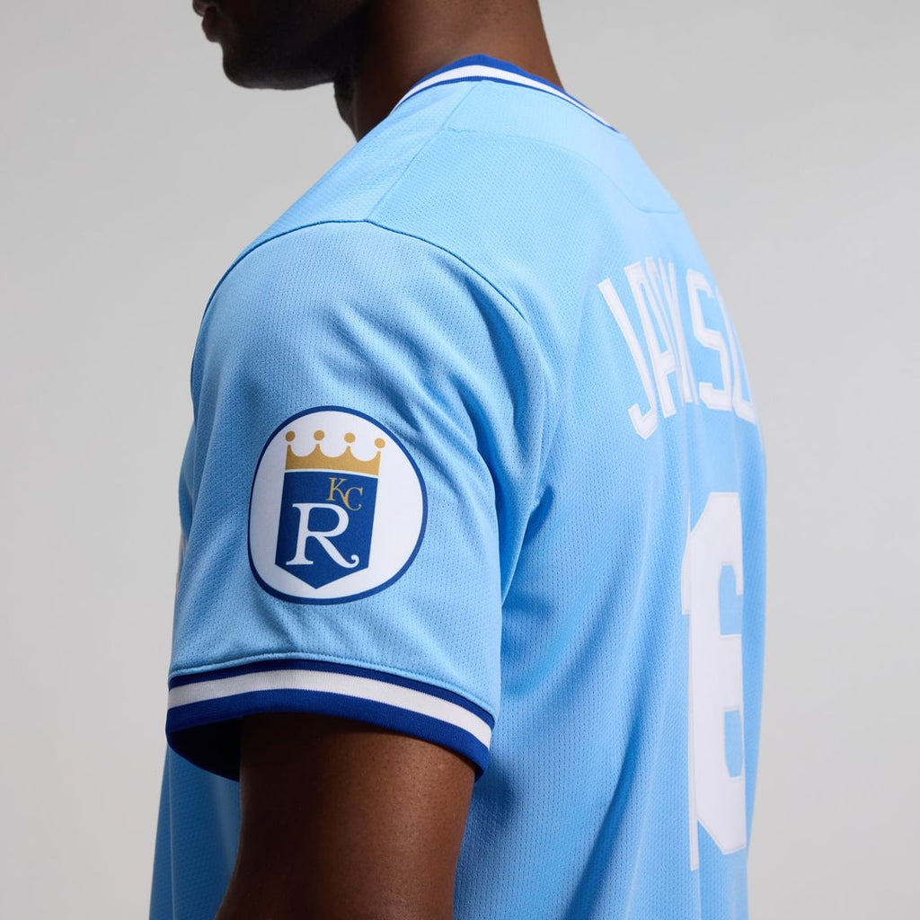 Bo Jackson Kansas City Royals Throwback Jersey - Light Blue