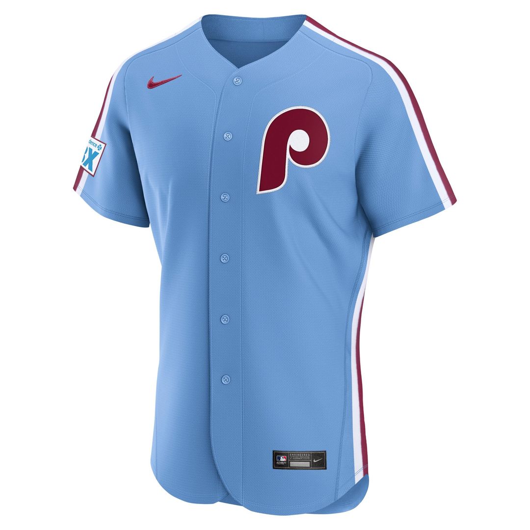 Philadelphia Phillies Home Sponsor Patch Jersey - White
