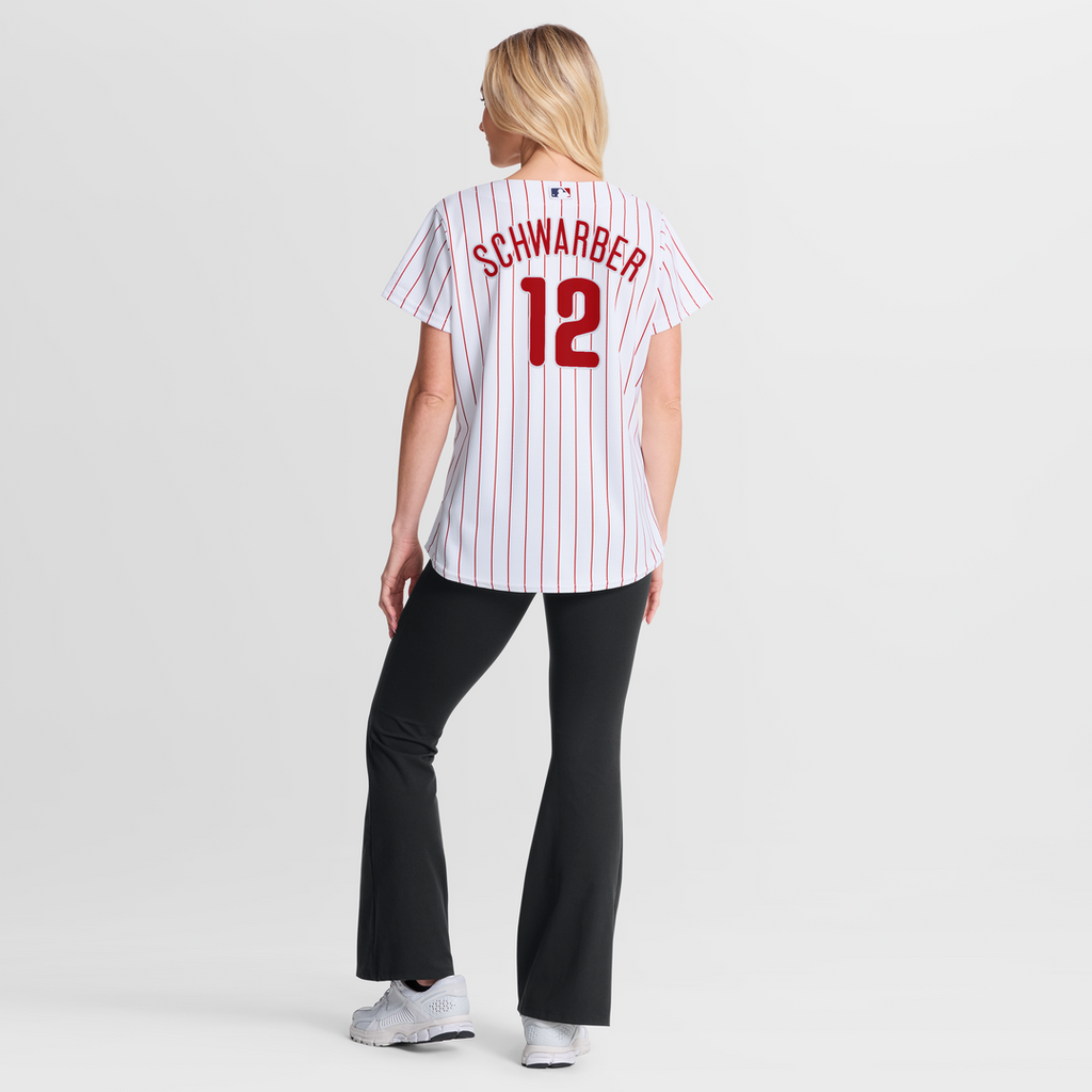 Kyle Schwarber Philadelphia Phillies Women's Home Jersey - White