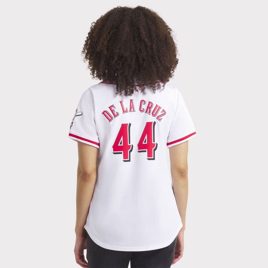 Elly De La Cruz Cincinnati Reds Women's Home Jersey – White