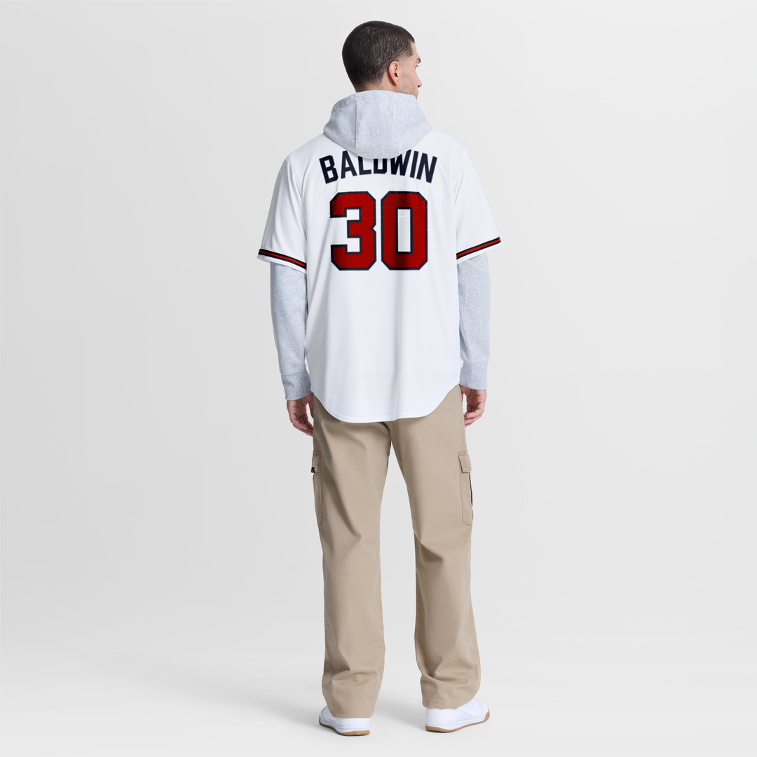 Drake Baldwin Atlanta Braves Home Jersey - White