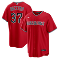Travis Bazzana Cleveland Guardians Alternate Jersey - Red