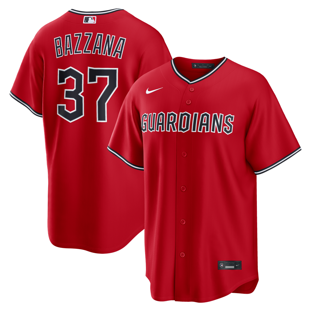 Travis Bazzana Cleveland Guardians Alternate Jersey - Red