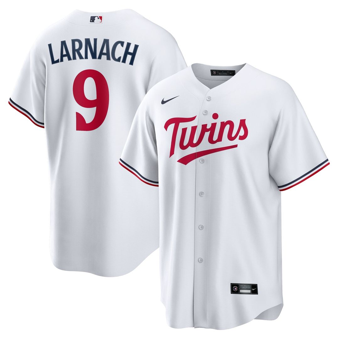 Trevor Larnach Minnesota Twins Home Jersey - White