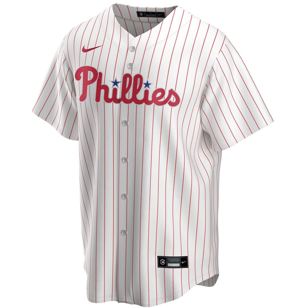 Philadelphia Phillies Home Replica Custom Jersey - White