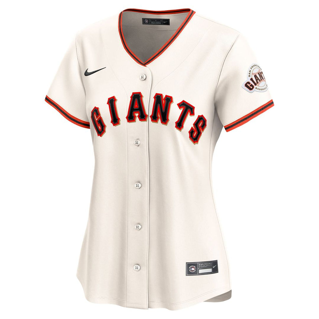 Rafael Devers San Francisco Giants Women's Home Jersey - Cream