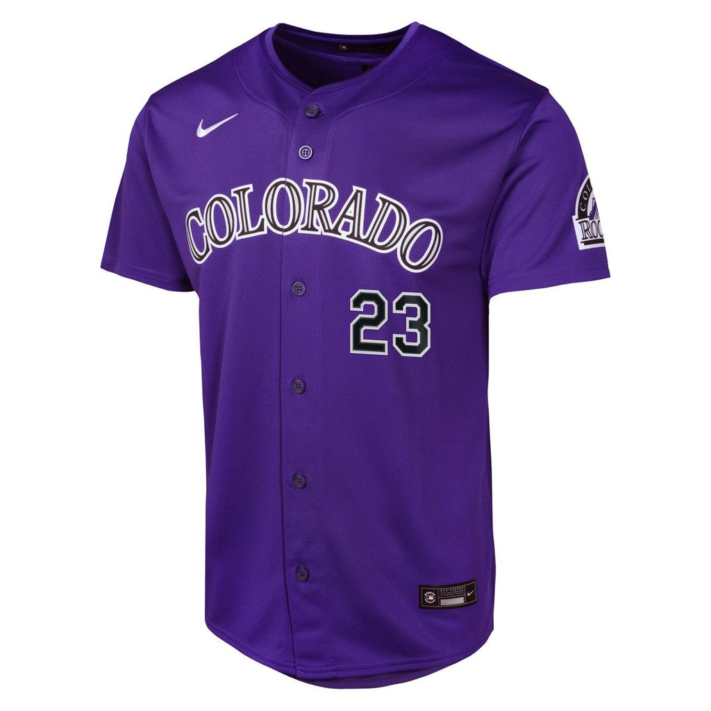 Kris Bryant Colorado Rockies Youth Home Jersey - White