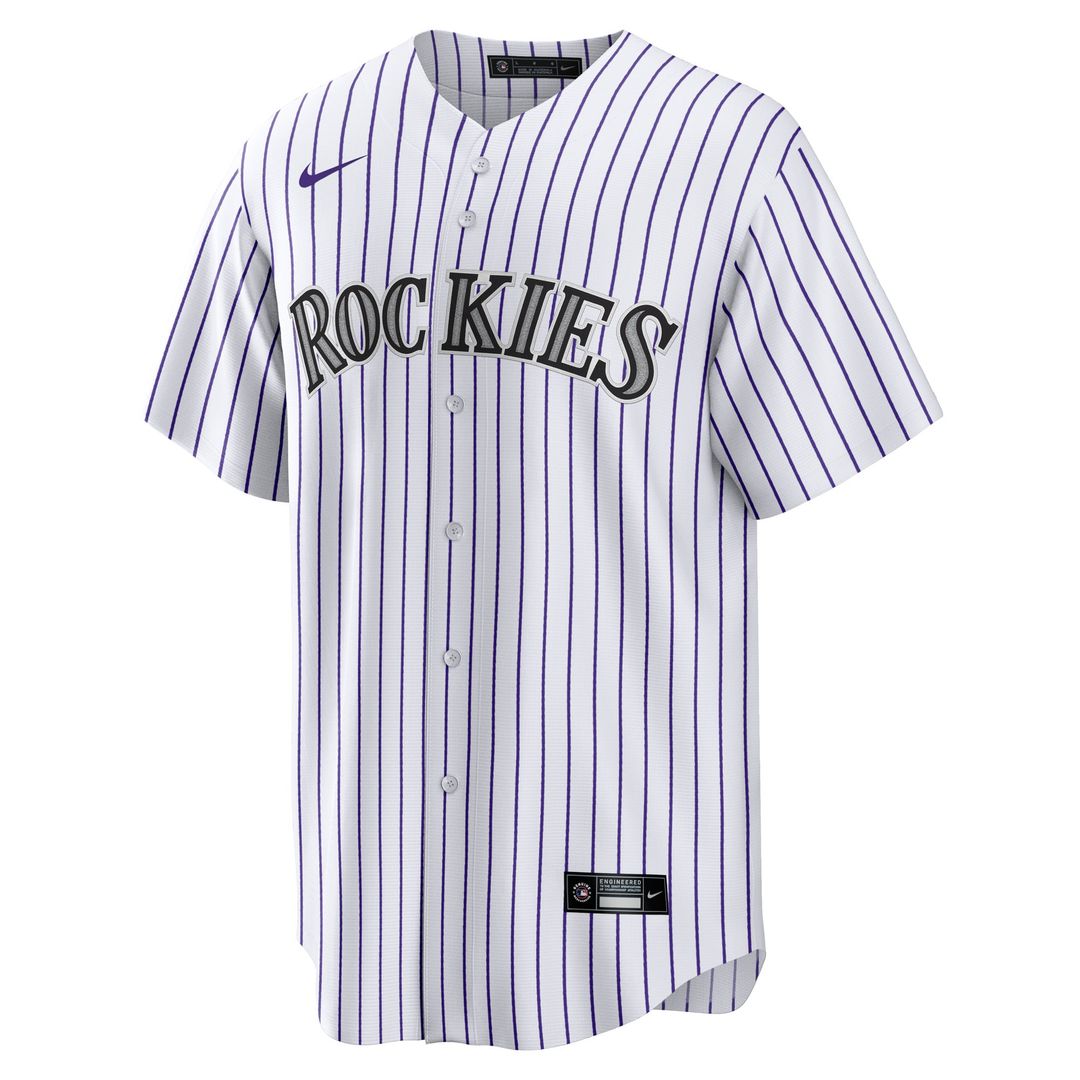 Beck Colorado Rockies Home Jersey - White