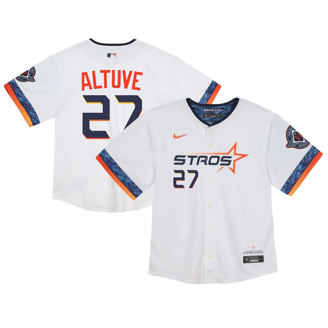 Jose Altuve Houston Astros Infant 2025 Jersey - White