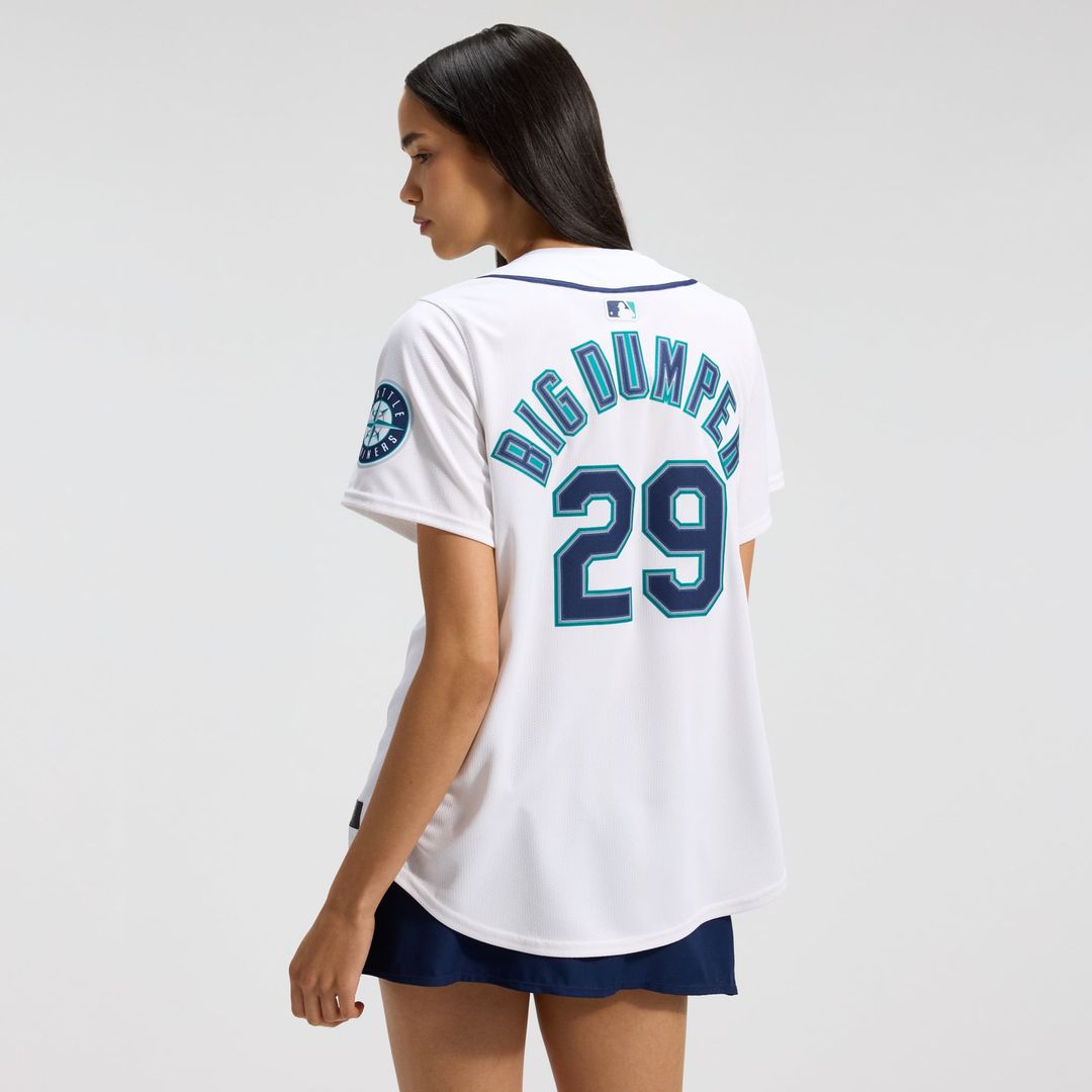 Cal Raleigh Seattle Mariners Women's Home Jersey - White
