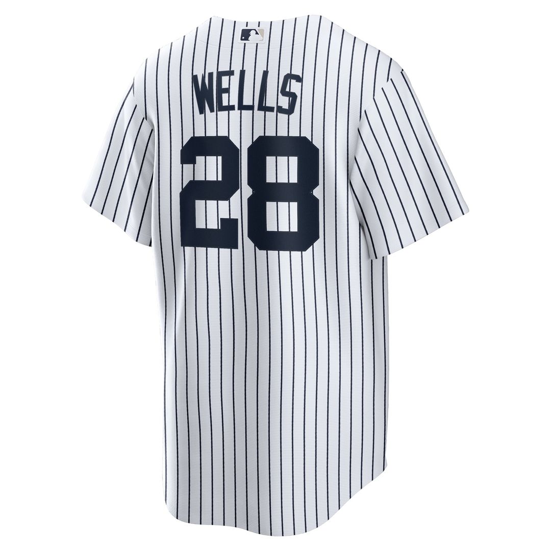 Austin Wells New York Yankees Home Jersey - White